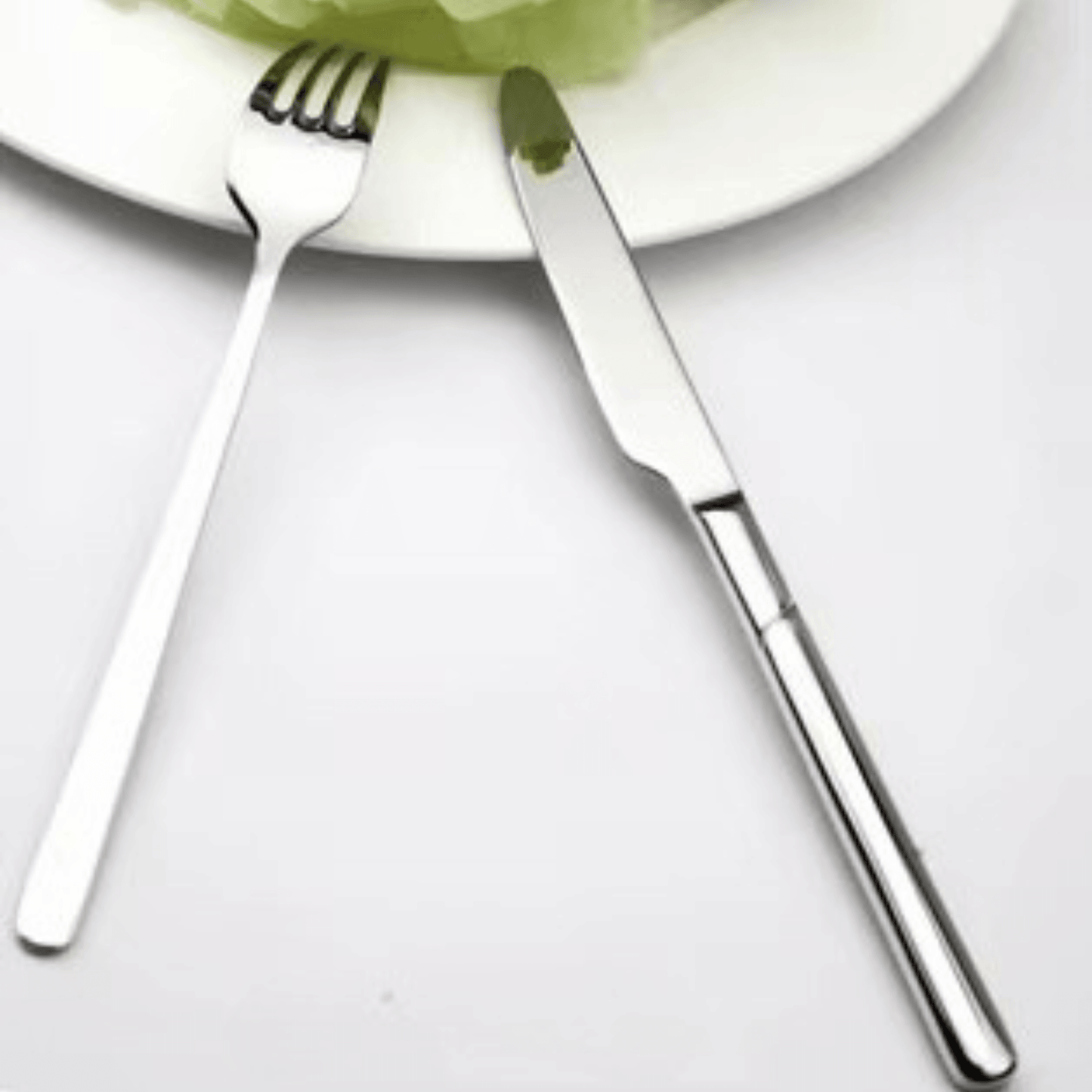Stainless steel flatware set - HomeCompli