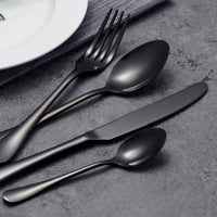 Stainless steel flatware set