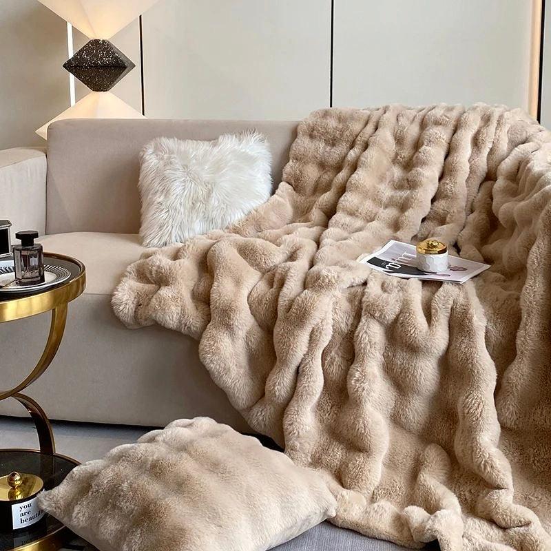 Sumptuously Soft Throw - HomeCompli