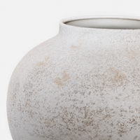 EIRA Textured Metal Vase