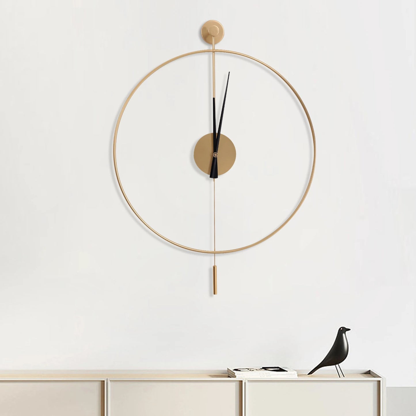 LumiClock™ Round Clock in a Modern Style